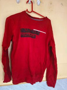 Tommy Hilfiger Red Sweatshirt