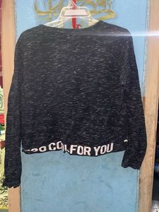 Black &#39;Too Cool&#39; Top