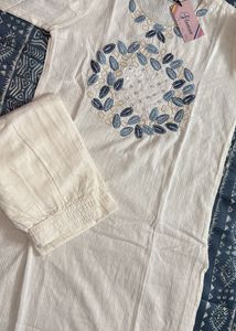 Elegant Embroidered Kurta Set