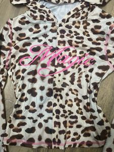 Leopard Magic Zip-Up Hoodie