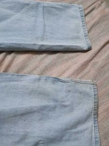 Ripped Light Wash Denim Jeans