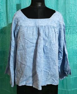 BOGO 🎁 Buy One Get 1🎁XXL Blue Square Neck Top