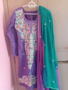 New Kurti Pant And Dupatta Set