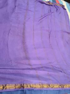 Purple Saree