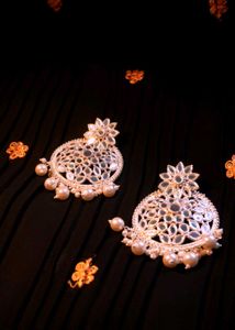 Colorful Kundan Earrings