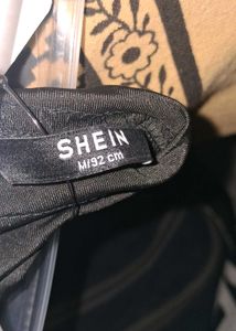 Deep V Neck Twisted Front Midi Split Thigh Dress