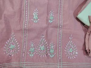 Gotapatti Unstitched Suit Set