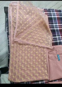 Peach Kurta Suit