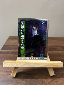 WWE Shane McMahon Silver Foil Topps Card
