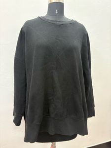Black Oversized Sweatshirt
