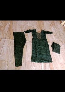 4 Churidhar Set With Long Dupatta