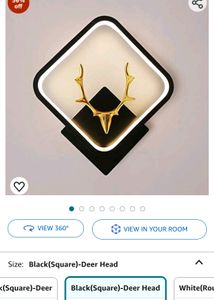 Black Square Deer Head 🦌