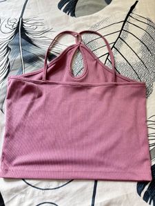 Ribbed Halter Top