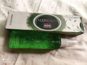 Huda Beauty Eyeliner, Mascara, Compact &amp; Green Tea Primer
