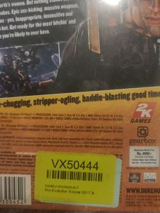 PC GAME DVD DUKE NUKEM FOREVER