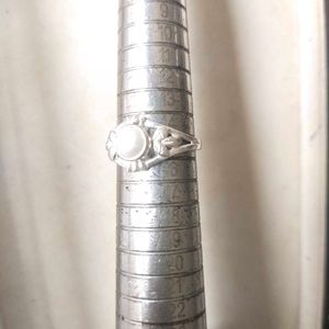 Pure Silver High quality Pearl Ring