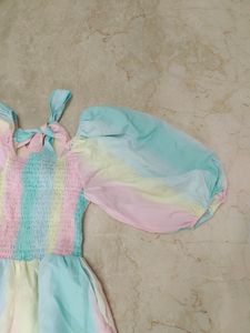 Beautiful Back Design Multicolour Jumpsuit