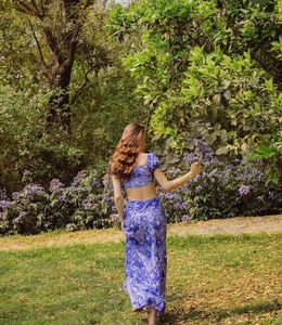 Floral Two-Piece Set by nefsfinds