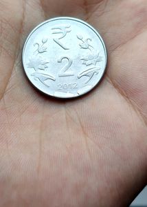 Error Coin 2 Rupees ( Extra Metal)