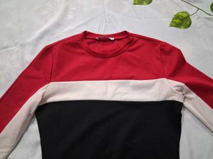 Zara Color Block Midi Dress