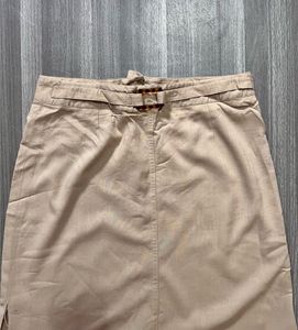 Beige Skirt