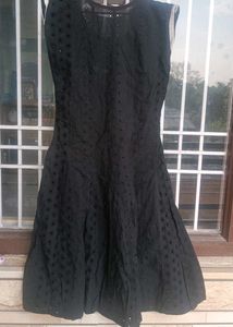 👗👗Cut Out Circle BLACK FROCK SUIT