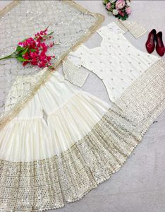 New Original Pakistani Garara Dress Important Part
