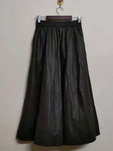 Elegant Olive Colour Maxi Skirt