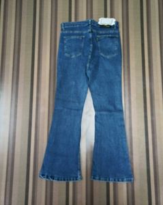 Blue Bootcut Jeans 28 Size