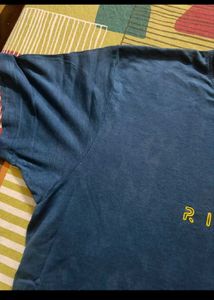 Blue T-Shirt Nd Black Jersey