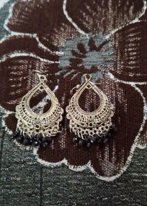 Teardrop Dangle Earrings oxidized earing