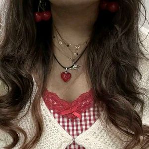 Combo Y2k Heart Pendants