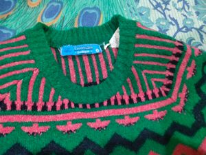 Women Winter Crop Sweater Korean