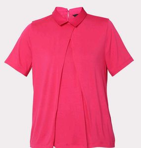 VERO MODA ~ Magenta Collared Top