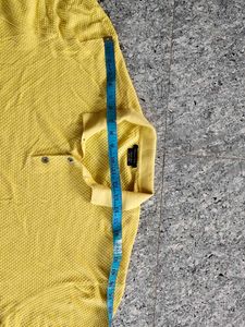 Vintage Yellow Massimo Dutti Polo Shirt