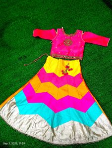 Colorful Kids Lehanga Choli
