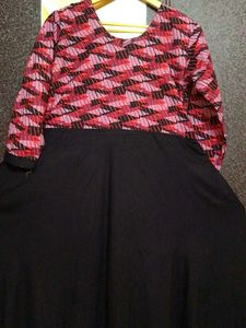 Anarkali Kurti 🖤 Combo