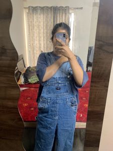 Vintage Denim Overalls
