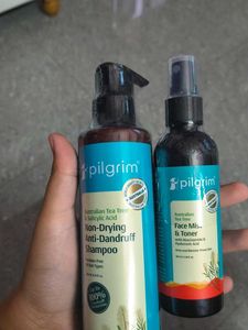 Pilgrim Hair & Face Care Set