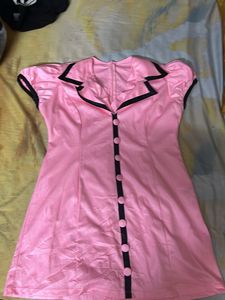 Cute Korean Pink Dress