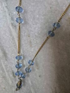 Blue Beaded Necklace