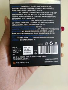 Olixo Blue Ocean Perfume