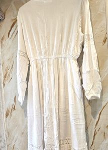 Lady Glamm A-Line Lace dress