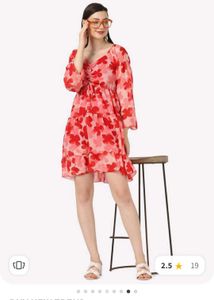 Floral Pattern One Piece From Myntra