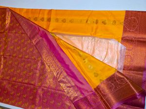 Elegant Yellow Saree