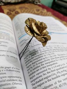 Golden Rose Hair Pin