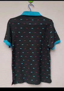 Boys Scott Polo Shirt - Sunglasses Pattern