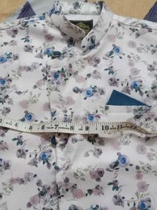 Floral Print Waistcoat