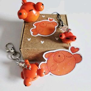 Goldfish Phone Charms (1 Pc)