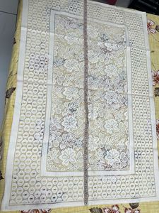 New Floral Textured Table Cover